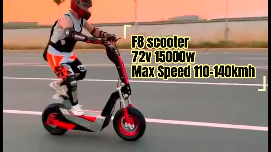 F8:72V 15000W Fast Speed 110-140kmh QS Motor Racing Electric Scooter