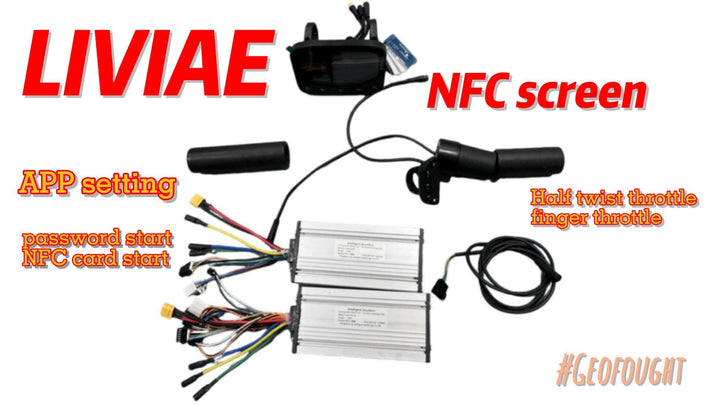 LIVIAE Changzhou Liya 52v 60v 72v High Quality Electric Scooter Brushless Motor Controller