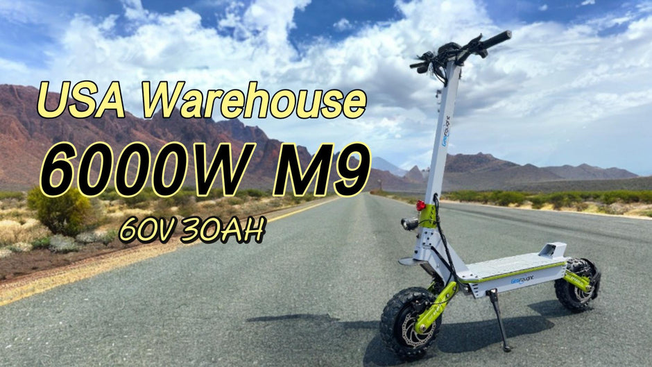 California Warehouse M9 Electric Scooter Promotion