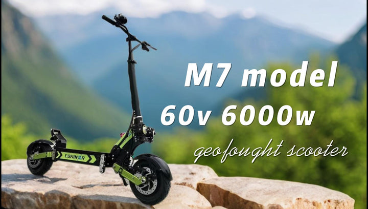 Explore the Future of Transportation: Geofought 60V 6000W Dual-Drive Electric Scooter