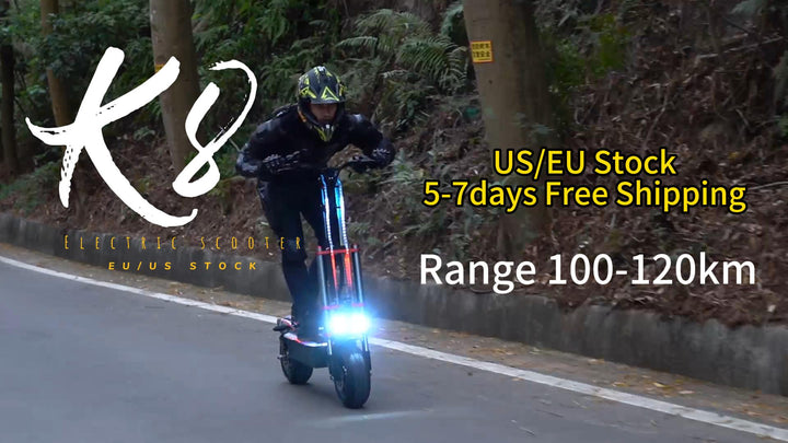 5-7 Days Fast Shipping 75-85kmh  EU US Stock 60v 6000w 40ah Electric Scooter