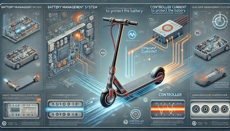 What is the relationship between battery BMS and controller current？