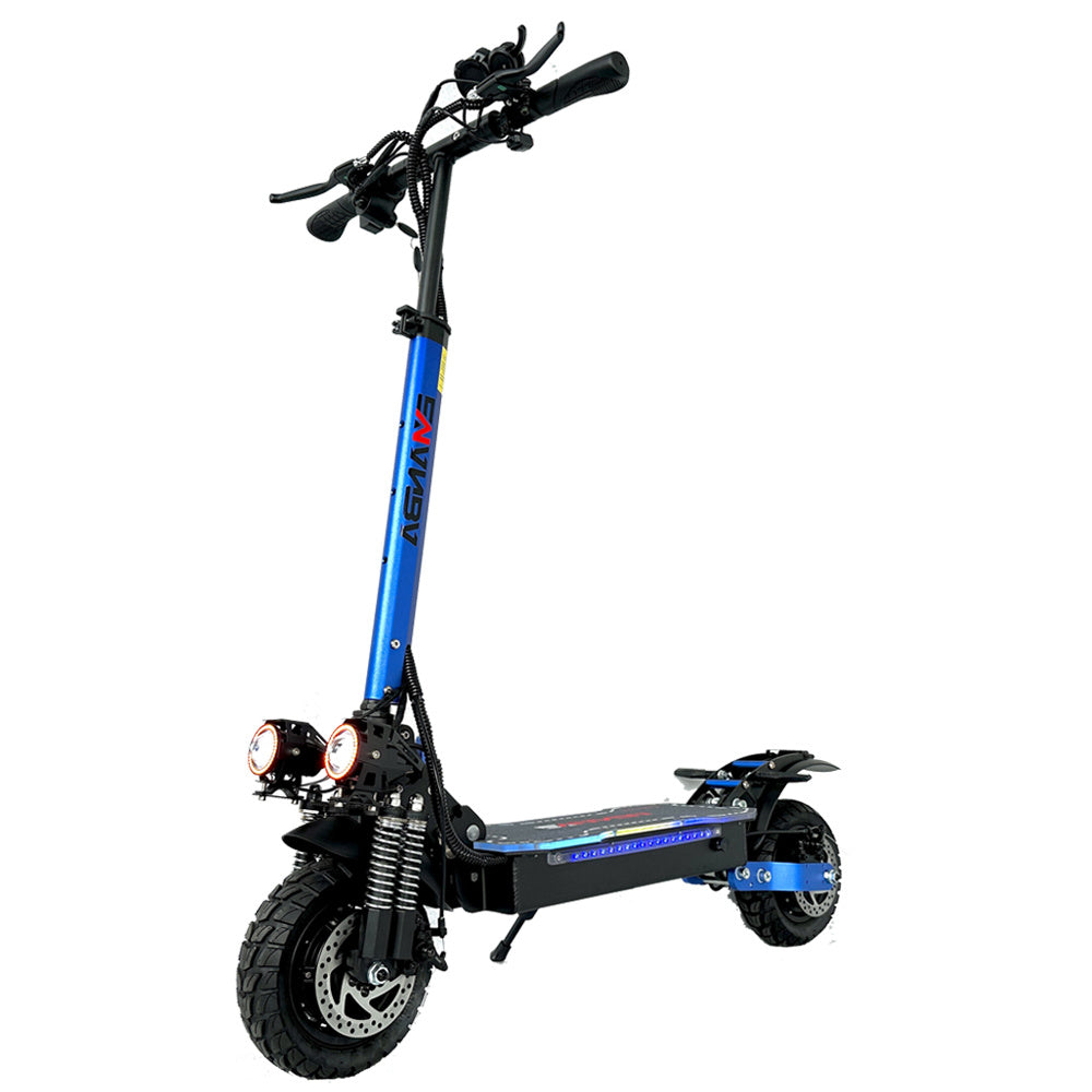 USA Warehouse X6 pro Model 48v 2400w 21ah Dual Motor 10inch 55-55kmh Adult Electric Scooter