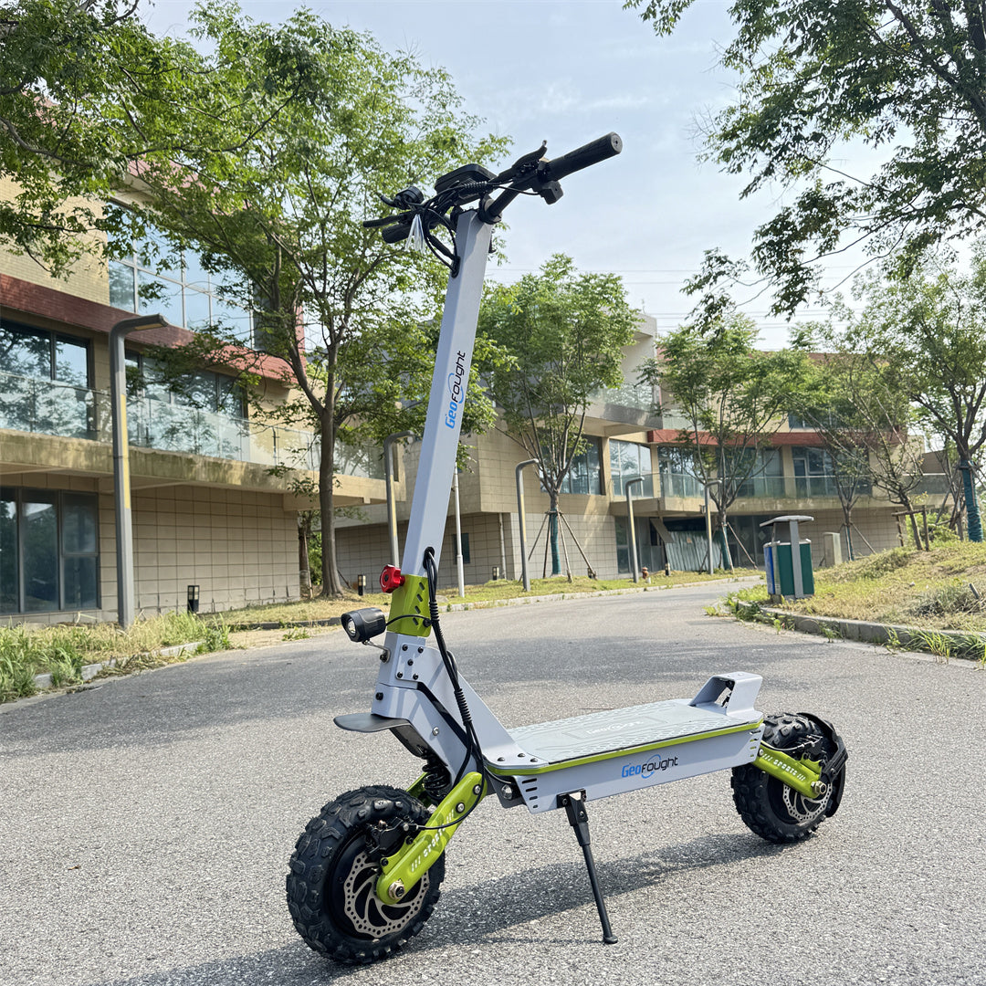 US Stock M9 60v 6000w Dual Motor 30ah NFC Card Start App Setting Foldable Electric Scooter