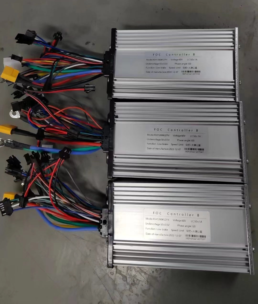 FOC 60V45A 72V50A sinewave scooter Controller for 6000w 8000W scooter