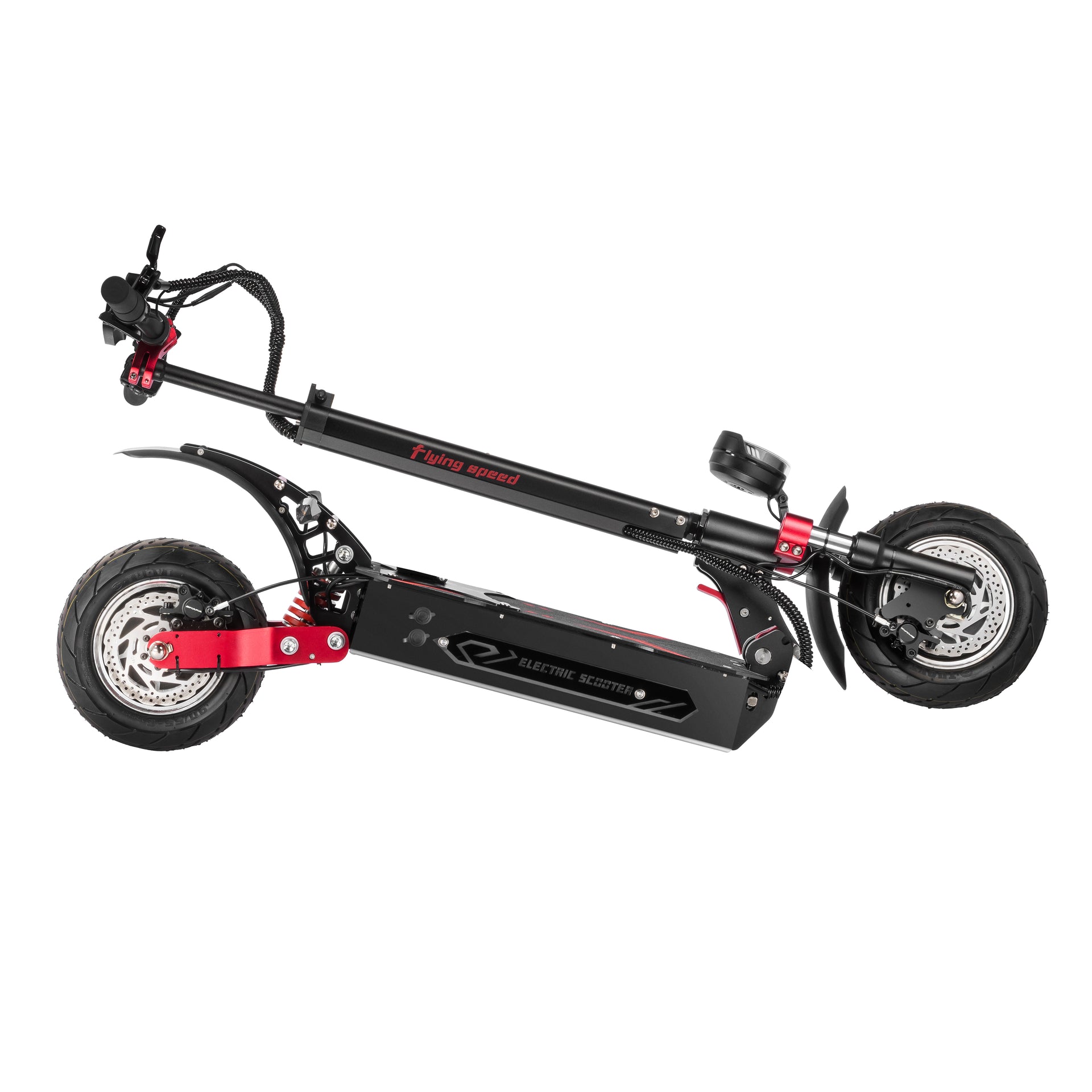 EU 56mph 10Inch Fat Tire 52V 3200w 28ah 56-68miles NFC Start Electric Scooter