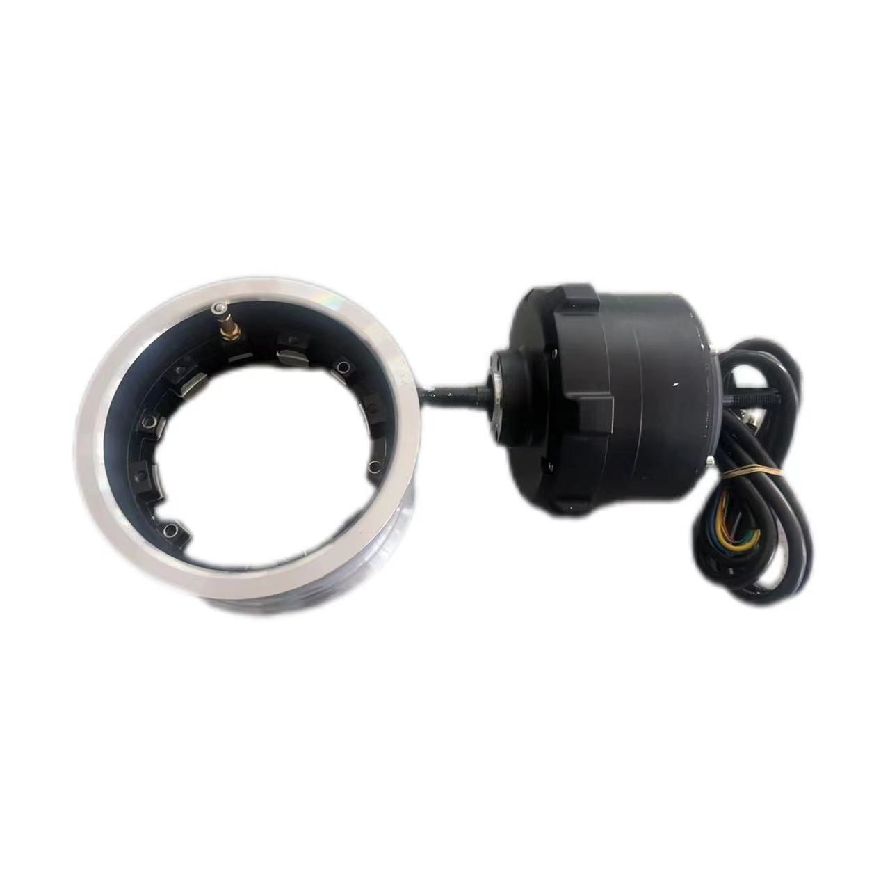 Moteur sans balais de moyeu de roue électrique de 6.5 pouces 60V72V Moteur sans balais de moyeu de roue électrique de 6.5 pouces 60V72V