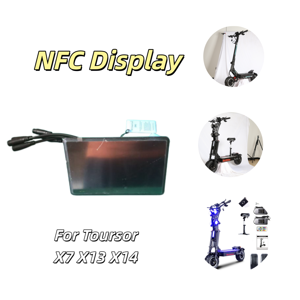NFC Central Display Screen Replacement for Toursor X7 X13 X14 Electric Scooter