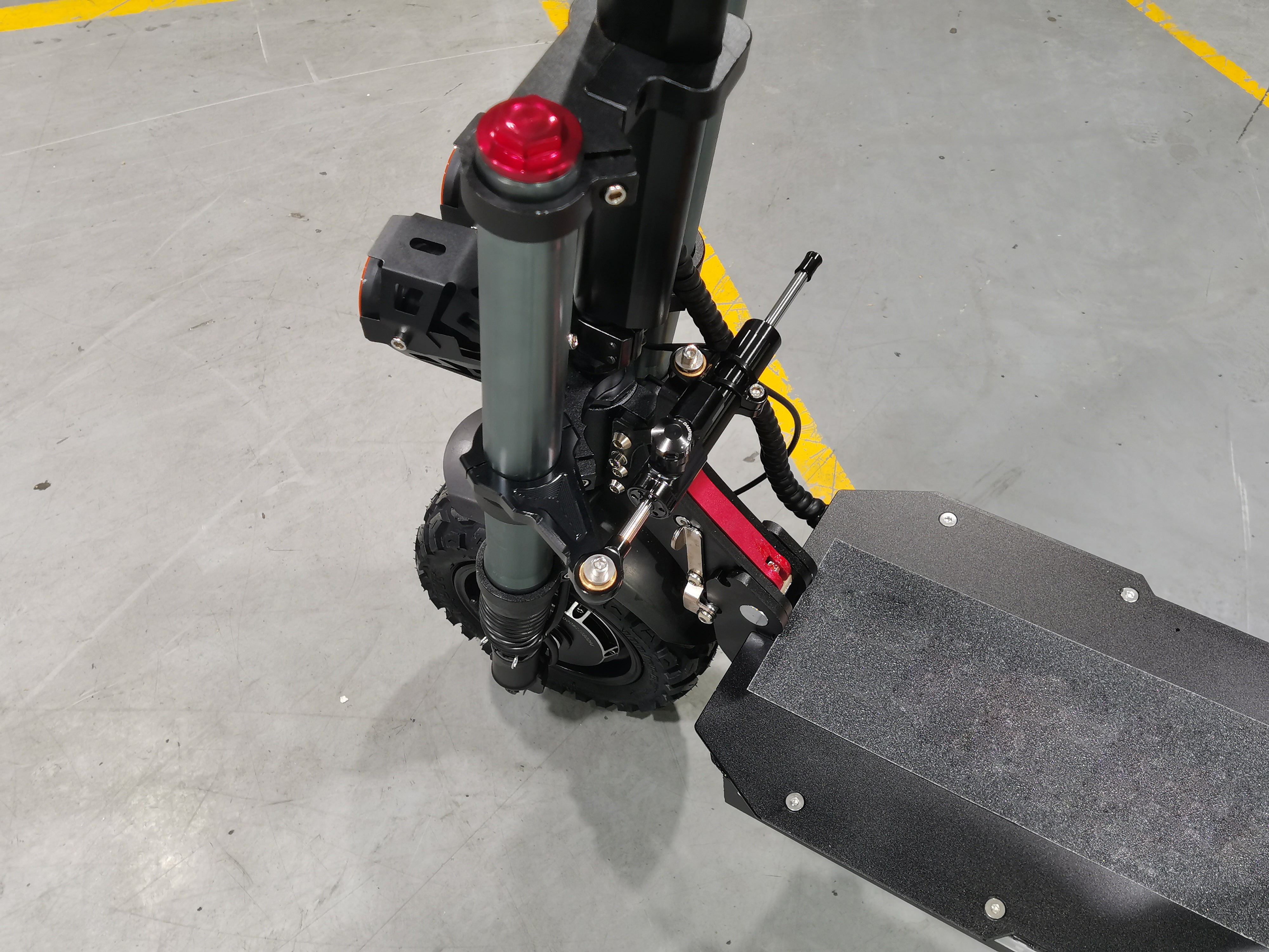 Hydraulic Steering Damper Stabilizer for E5B Boyueda S3 S5 Electric Scooter
